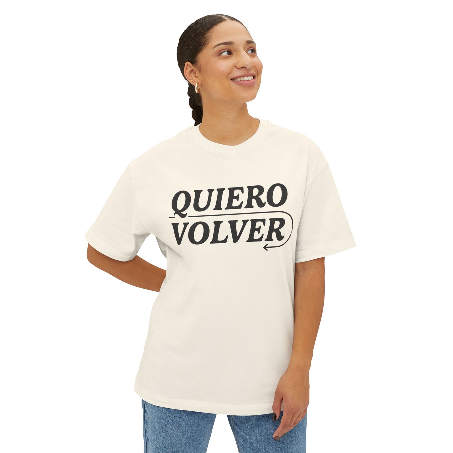Quiero Volver Unisex Oversized